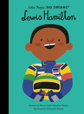【现货】【Little People,Big Dreams】Lewis Hamilton，【小人物,大梦想】Isabel Sanchez Vegara 儿童绘本-人物传记 Frances Lin