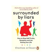 【预售】被骗子包围 Surrounded by Liars 英文进口原版心灵励志图书Erikson  Thomas外文正版