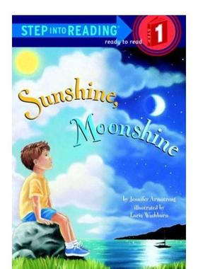 【现货】阳光,月光Sunshine, Moonshine【Step into Reading】英文进口原版儿童图书7-10岁分阶读物Jennifer Armstrong Lucia Was