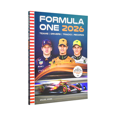 【预售】F1一级方程式赛车2026年官方赛事指南Formula One 2026 The World’s Bestselling Grand Prix Guide 英文进口原版运动图
