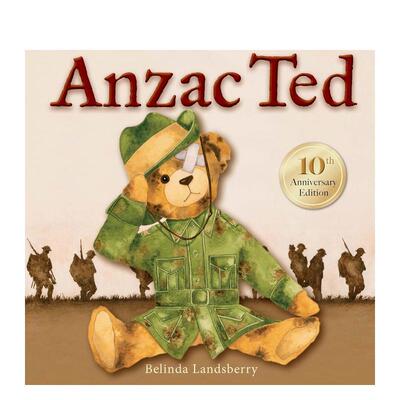 【预售】澳新军团泰德 Anzac Ted英文进口原版儿童绘本图书Little Pink Dog Books