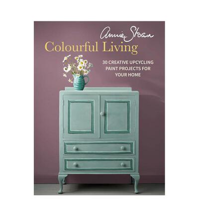 【现货】安妮·斯隆的缤纷生活 Annie Sloan Colourful Living 英文进口原版室内设计装饰图书Annie Sloan外文正版