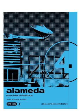 【预售】阿拉米达：更多地标建筑（文字·建筑·机械） Alameda : WORDS， BUILDINGS: MACHINES 英文进口原版建筑设计图书Wes Jo