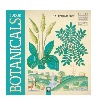 【预售】博德利图书馆：都铎王朝植物图鉴 2027年迷你挂历（艺术日历） Bodleian Libraries: Tudor Botanicals 英文进口原版日历