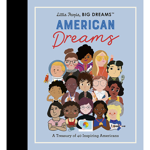 【预售】 【Little People, Big Dreams】American Dreams【小人物,大梦想】美国梦 英文原版图书籍进口正版 Lisbeth Kaiser 儿童