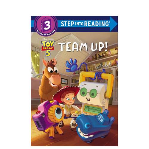 【预售】联手！（精装）Team Up!【【Disney/Pixar Toy Story 5迪斯尼/皮克斯 玩具总动员5】英文进口原版儿童分阶阅读图书RH Dis