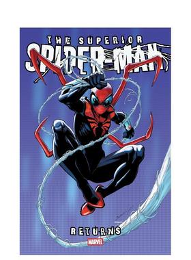 【预售】究极蜘蛛侠归来 合集 Superior Spider-Man Returns Omnibus Mark Bagley Cover 英文漫画进口原版图书籍正版Marvel外文
