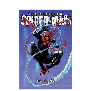 【预售】究极蜘蛛侠归来 合集 Superior Spider-Man Returns Omnibus Mark Bagley Cover 英文漫画进口原版图书籍正版Marvel外文