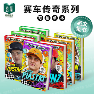 Carlos Sainz卡洛斯?塞恩斯/夏尔?勒克莱尔 英文进口原版儿童绘本图书Racing Legends人物传记F1主题儿童读物赛车传奇系列