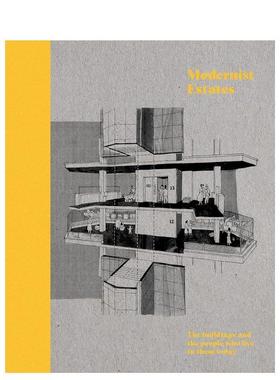 【现货】 Modernist Estates，现代主义住宅 英文原版图书进口正版 Stefi Orazi 建筑风格与材料构造