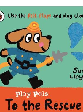 【预售】汪汪队立大功：去救援Play Pals: To the Rescue英文儿童图书籍进口原版Ladybird3-6岁