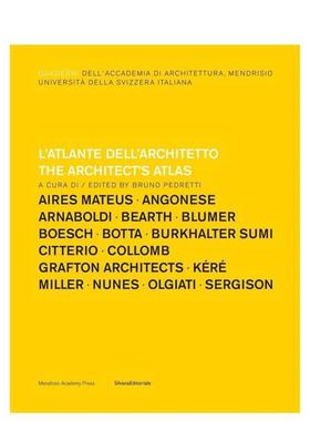 【预售】建筑师图谱 The Architect's Atlas 英文进口原版建筑设计图书Silvana外文