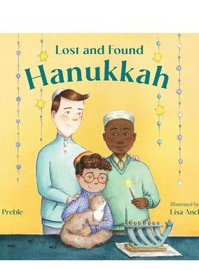 【预售】失而复得的光明节 Lost and Found Hanukkah 英文进口原版儿童绘本图书Joy Preble
