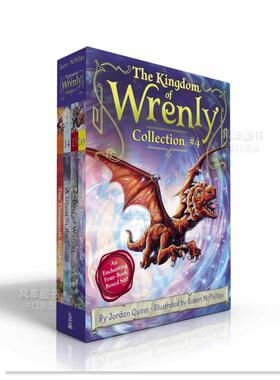 【现货】鹪鹩王国 4本盒装合集 Kingdom of Wrenly Collection #4 (Boxed Set)英文儿童桥梁书 原版图书进口外版书籍 Jordan Quin
