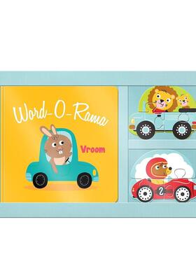 【现货】Word-O-Rama: Vroom，火车呜呜声 英文原版图书籍进口正版 Yoyo Books 儿童趣味