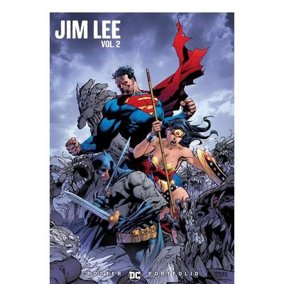 【现货】DC 海报组合：吉姆李第二卷 DC Poster Portfolio: Jim Lee Vol. 2英文进口原版影视图书籍进口正版JimLee