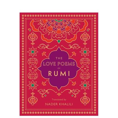 【现货】鲁米的爱情诗：纳德·哈利利翻译 The Love Poems of Rumi: Translated by Nader Khalili (2) 原版英文诗歌