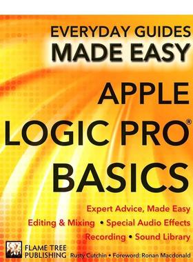 【现货】Apple Logic Pro Basics，苹果逻辑专业基础 英文原版图书籍进口正版 Rusty Cutchin|Ronan Macdonald 生活图书
