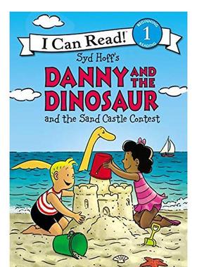 【现货】Danny and the Dinosaur and the Sand Castle Contest， 英文原版图书籍进口正版 Hoff 儿童分阶阅读