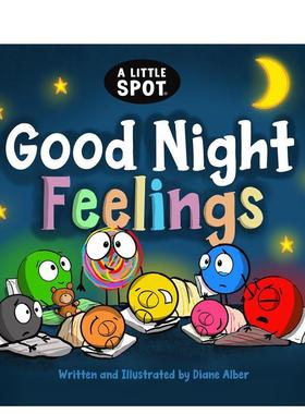 【预售】晚安情绪 Goodnight Feelings 英文进口原版儿童绘本图书Diane Alber外文童书