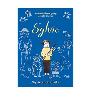 Sylvie 西尔维 英文原版 Kantorovitz 翰德原版 图书籍进口正版 儿童漫画 现货