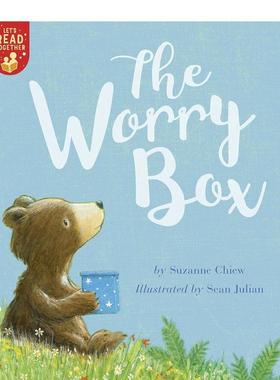 【预售】【让我们一起阅读】担心盒子【Let’s Read Together】The Worry Box英文儿童图书籍进口原版Tiger Tales3-6岁启蒙绘本
