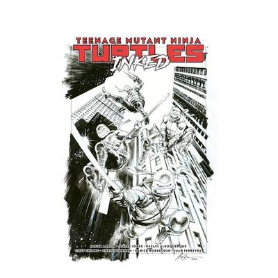 【现货】忍者神龟 卷1：重返纽约（墨绘豪华版） Teenage Mutant Ninja Turtles， Vol. 1 —英文漫画进口原版正版图书籍Jason Aa