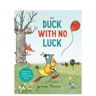 6岁 没有运气 Merino3 图书儿童绘本Gemma Luck英文进口原版 with Duck 鸭子The 预售