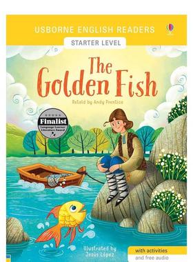 【预售】金鱼ER SL The Golden Fish英文进口原版儿童图书6-9岁分阶读物Prentice  Andy