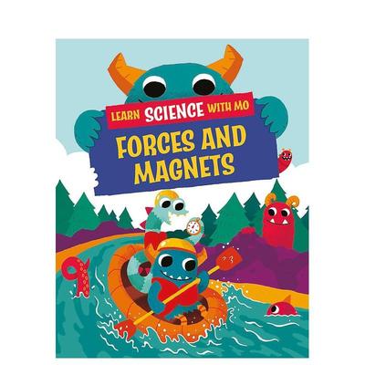 【现货】和小莫学科学：力和磁铁 Learn Science with Mo: Forces and Magnets 英文进口原版青少年读物Paul Mason外文正版图书
