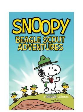 【预售】史努比 比格童子军历险记 Snoopy: Beagle Scout Adventures 英文进口原版儿童漫画图书SCHULZ  CHARLES M.