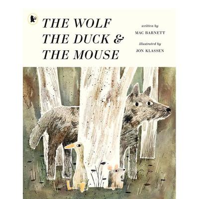 【预售】The Wolf the Duck and the Mouse狼、鸭子和老鼠 英文进口原版儿童绘本图书 Mac Barnett6-9岁