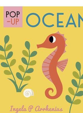 【预售】【Pop-up】 Ocean【立体书】海洋 英文进口原版立体图书 Ingela P. Arrhenius