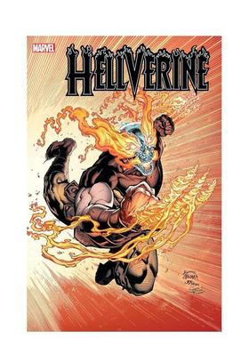 【预售】漫威Marvel 地狱金刚狼：复活 Hellverine: Resurrection 英文进口原版漫画Ryan Stegman外文图书籍