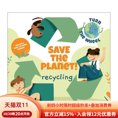 【预售】拯救地球！资源回收 Save the Planet! Recycling英文进口原版儿童绘本图书Federica Fabbian