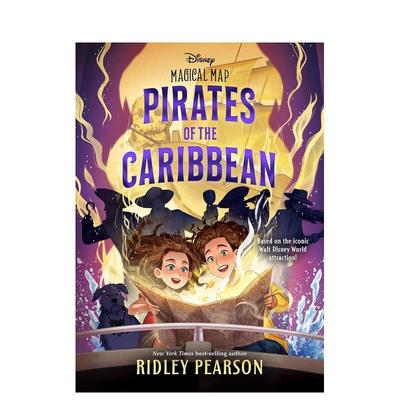 【现货】魔法地图 #1：加勒比海盗Magical Map #1: Pirates of the Caribbean英文进口原版儿童章节书Ridley Pearson