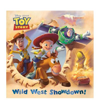 【预售】西部荒野对决！ Wild West Showdown! 【迪斯尼皮克斯 玩具总动员Disney and Pixar's Toy Story】英文进口原版儿童故事图