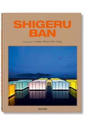 【现货】【TASCHEN】坂茂：1985至今作品全集 Shigeru Ban. Complete Works 1985–Today 英文进口原版建筑设计图书