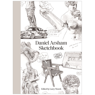 【现货】Sketchbook Daniel Arsham，丹尼尔·阿尔舍姆的速写本 英文原版图书籍进口正版 艺术画册 Princeton University