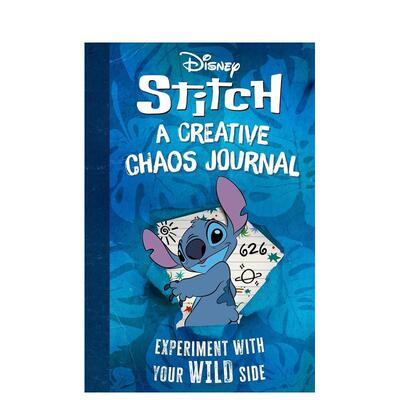 【预售】迪斯尼史迪奇：创意笔记本 Disney Stitch: A Creative Chaos Journal 英文原版卡牌文创周边NotebookAnnika Geiger