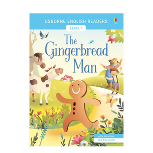 【现货】姜饼人ER The Gingerbread Man英文进口原版儿童图书3-6岁分阶读物Mackinnon  Mairi