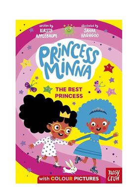 【预售】米娜公主：成为超棒公主【Princess Minna】The Best Princess英文进口原版章节书儿童图书籍3-6岁Kirsty Applebaum