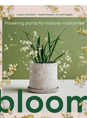 【现货】Bloom : Flowering Plants for Indoors and Balconies，绽放：英文原版图书籍进口正版 Sophia Kaplan 生活综合Sophia K