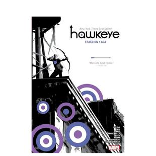 FRACTION 选集 预售 PRINTING 英文漫画书 NEW 鹰眼 HAWKEYE 新印刷 AJA 原版 OMNIBUS
