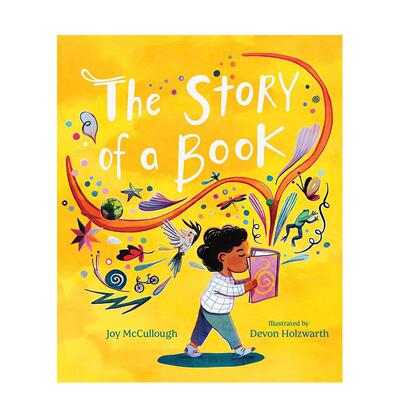【预售】一本书的故事Story of a Book英文进口原版儿童绘本图书Joy McCullough百科