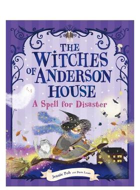【预售】安德森家的女巫们 The Witches of Anderson House 英文进口原版儿童绘本图书Jennie Poh