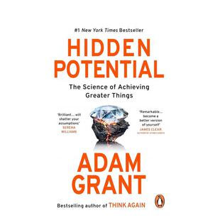 【预售】隐藏的潜能：沃顿商学院教授Adam Grant成就非凡的科学之道 Hidden Potential 英文进口原版社会科学图书 纽约时报书榜首