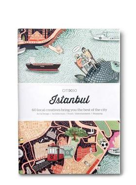 【预售】【60城市指南】伊斯坦布尔 Citix60 - Istanbul 英文进口原版旅行图书Victionary外文正版