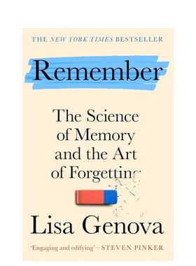 【预售】Remember: The Science of Memory and the Art of Forgetting，记住：记忆的科学及遗忘的艺术 图书籍进口正版