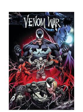 【预售】漫威 毒液战争 VENOM WAR 英文进口原版漫画正版图书籍Iban Coello  Al Ewing  Carlos Nieto外文正版